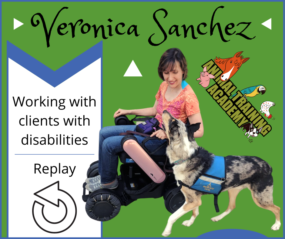 Working with clients with disabilities: Veronica Sanchez